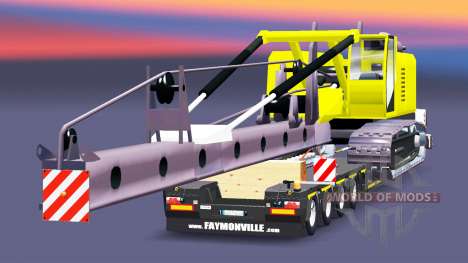 Low sweep with piling installation for Euro Truck Simulator 2