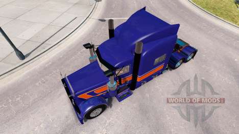 Rollin Transport skin for the truck Peterbilt 38 for American Truck Simulator