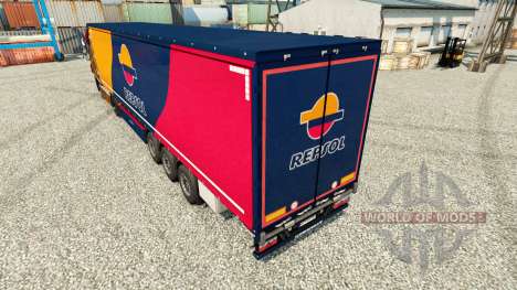 Skin Repsol for trailers for Euro Truck Simulator 2