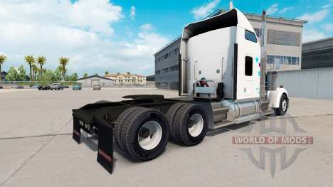 Скин FedEx Custom Critical на Kenworth W900 for American Truck Simulator