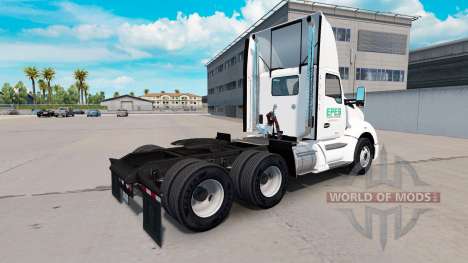 Скин Epes Transport daycab на Kenworth T680 for American Truck Simulator