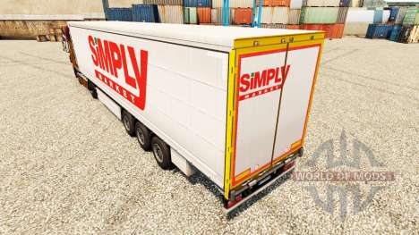 Skin Simply Market for trailers for Euro Truck Simulator 2