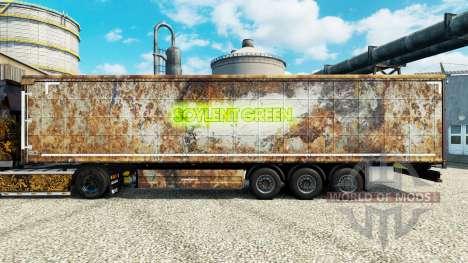 Skin Soylent Green for trailers for Euro Truck Simulator 2