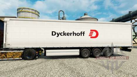 Dyckerhoff skin for trailers for Euro Truck Simulator 2