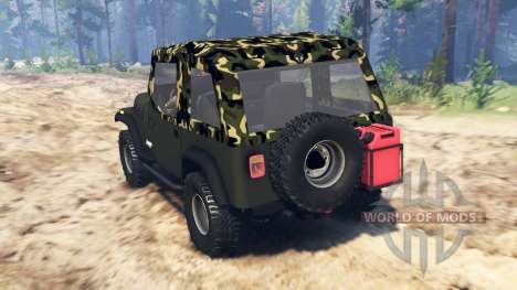 Jeep YJ 1991 for Spin Tires