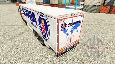 Skin Scania Parts Logistics for trailers for Euro Truck Simulator 2
