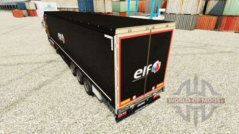 Skin Elf on semi for Euro Truck Simulator 2