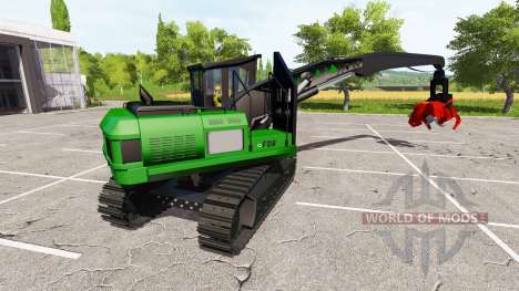 Excavator-harvester dangle for Farming Simulator 2017