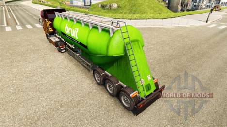 Skin Bruil cement semi-trailer for Euro Truck Simulator 2