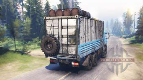 KamAZ-43118 for Spin Tires