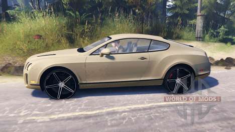 Bentley Continental Supersports for Spin Tires