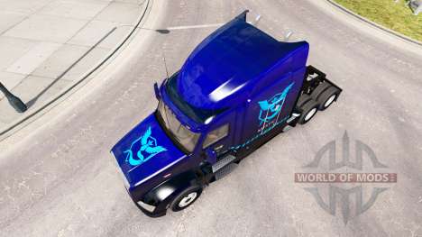 Mystic skin for the truck Peterbilt 579 for American Truck Simulator