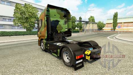 Camo skin for Iveco tractor unit for Euro Truck Simulator 2