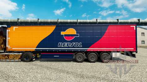 Skin Repsol for trailers for Euro Truck Simulator 2