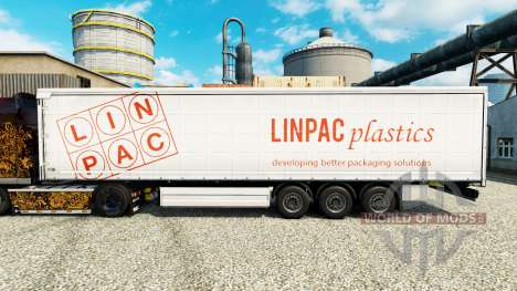 Skin Linpac Plastics for trailers for Euro Truck Simulator 2