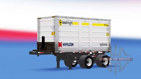 A semi-truck Nyylcon for American Truck Simulator