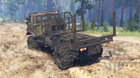 GAZ-66 all-terrain Vehicle for Spin Tires