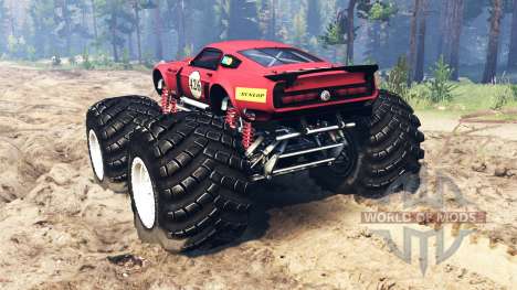 Ford Mustang Shelby GT500 [monster truck] for Spin Tires