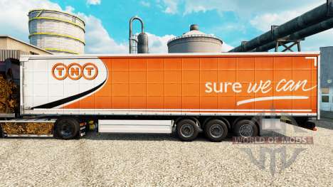 Skin TNT Express semi for Euro Truck Simulator 2