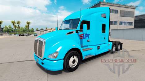 Skin UPT on tractor Kenworth T680 for American Truck Simulator