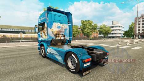 Skin The Griffon tractor Scania for Euro Truck Simulator 2
