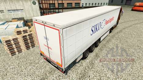 Skin Siko Food Logistics for trailers for Euro Truck Simulator 2