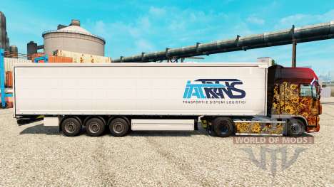 Skin Trans IAT trailers for Euro Truck Simulator 2