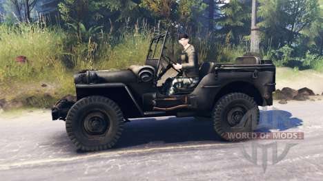 Jeep Willys MB 1942 for Spin Tires