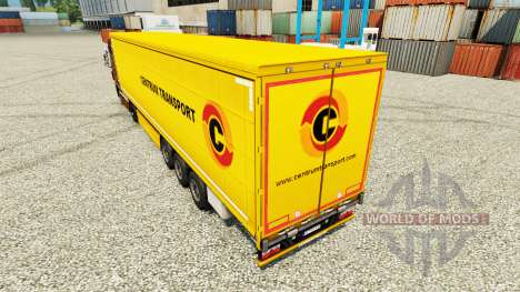 Skin Centrum Transport on semi-trailers for Euro Truck Simulator 2