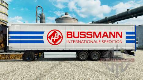 Skin on semi Bussmann for Euro Truck Simulator 2