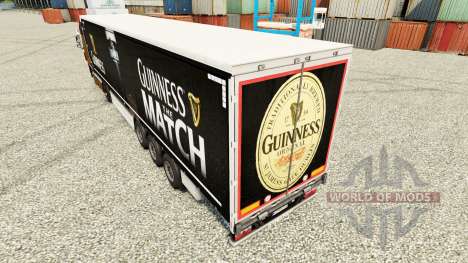 Guinness skin for trailers for Euro Truck Simulator 2