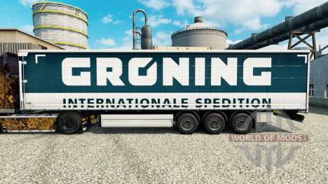 Skin Groening for trailers for Euro Truck Simulator 2
