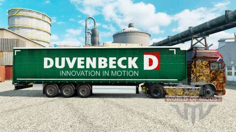 Duvenbeck skin for trailers for Euro Truck Simulator 2