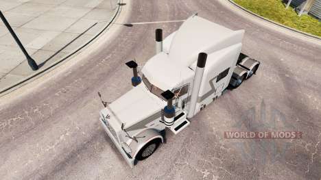 Bullhorn skin for the truck Peterbilt 389 for American Truck Simulator