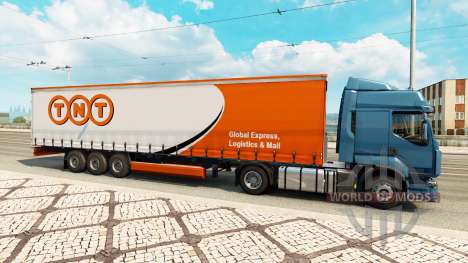 Skins for semi-trailers in the traffic v0.1 for Euro Truck Simulator 2