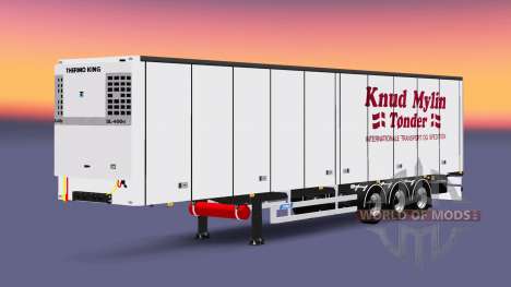 The semitrailer-the refrigerator Knuy Mylin Nark for Euro Truck Simulator 2