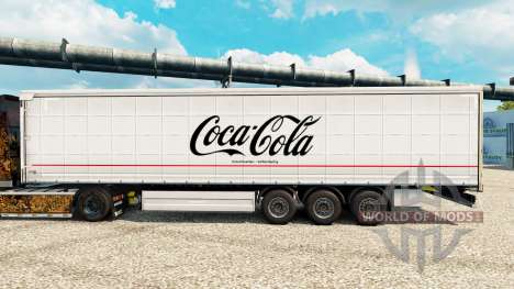 Skin Coca-Cola semi for Euro Truck Simulator 2