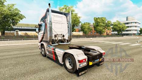 GiVAR BV skin for Scania truck for Euro Truck Simulator 2