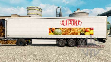 Skin Du Pont for trailers for Euro Truck Simulator 2