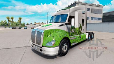 Skin Dragon for truck Kenworth for American Truck Simulator