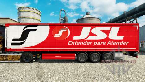 JSL skin for trailers for Euro Truck Simulator 2