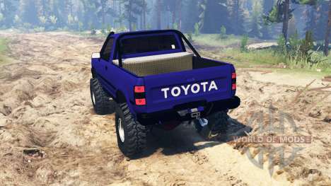 Toyota Hilux 1989 for Spin Tires