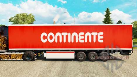 Skin Continente for trailers for Euro Truck Simulator 2