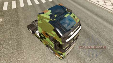Camo skin for Volvo truck for Euro Truck Simulator 2