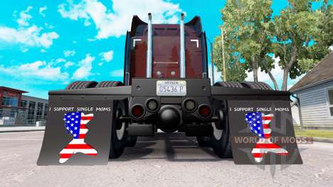Mudguards I Support Single Moms v2.0 for American Truck Simulator