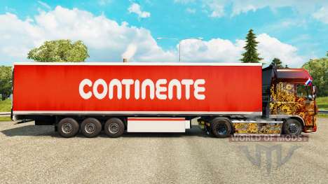 Skin Continente for trailers for Euro Truck Simulator 2