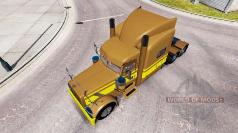 Retro skin for the truck Peterbilt 389 for American Truck Simulator