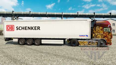 Schenker skin for trailers for Euro Truck Simulator 2