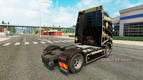 A John Player Special skin for Volvo truck for Euro Truck Simulator 2