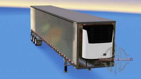 Chrome semi-refrigerated for American Truck Simulator